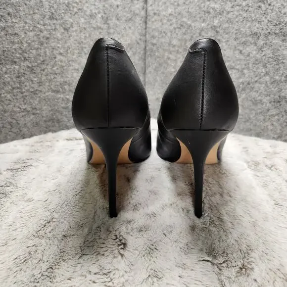 Pleaser USA Classique 20 Matte Black Vegan Leather Heels Pumps - 11 (Used) - Picture 4 of 8